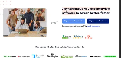 Screenshot of Interviewer.AI