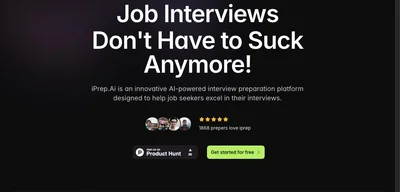 Screenshot of iPrep.Ai