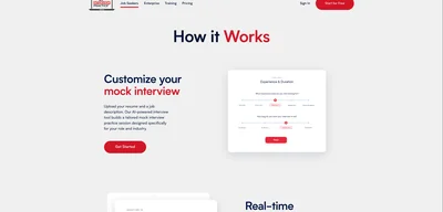 Screenshot of My Interview Practice