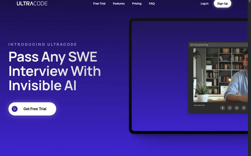 Screenshot of Ultracode AI